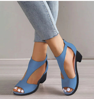 Summer Dressy Open Toe high Footwear