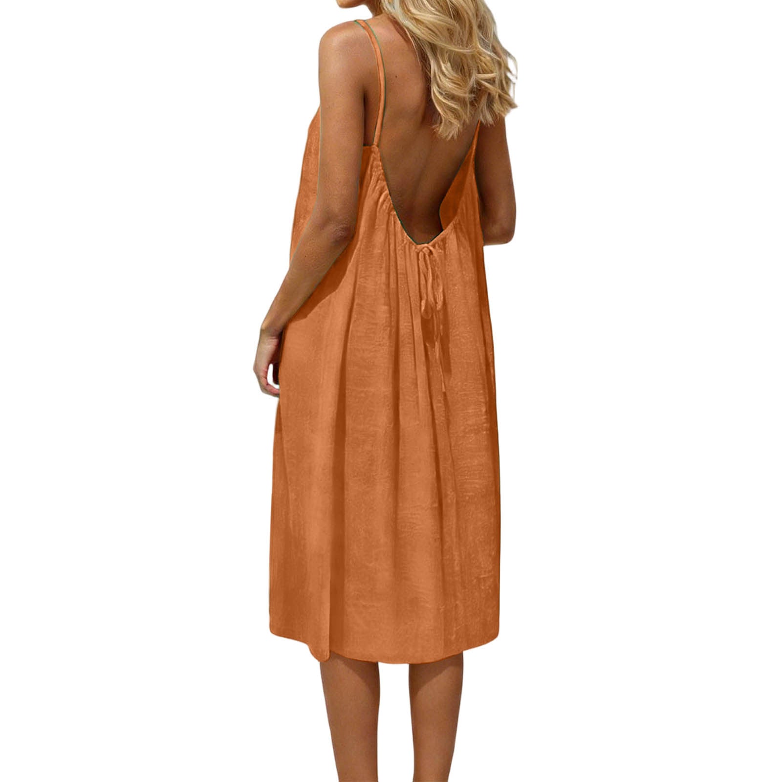 Ice Silk Linen Dress