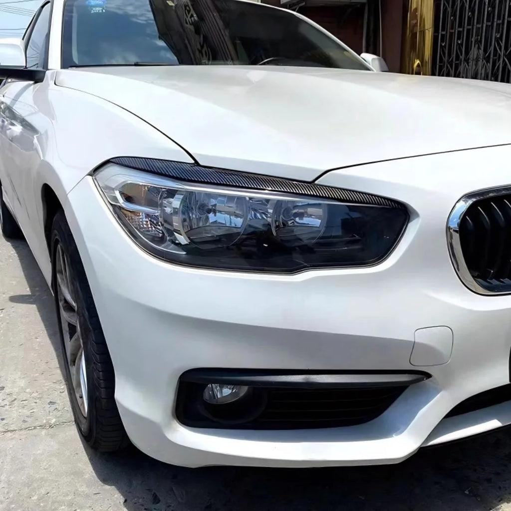 Headlight eyebrow Trim For BMW 1 F20/F21 2015-2019 Kit Tuning Accessories Refit 2PCS