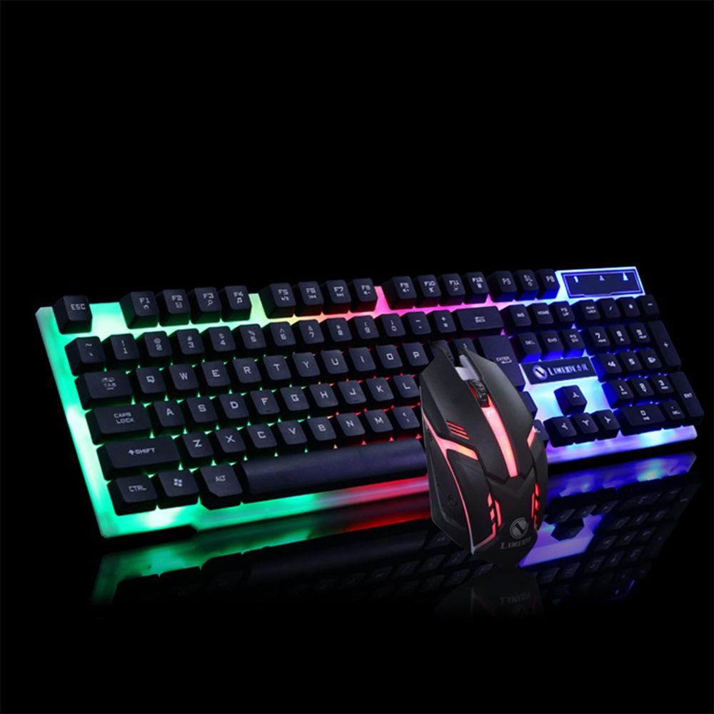 GTX300 Keyboard Mouse Glowing Set