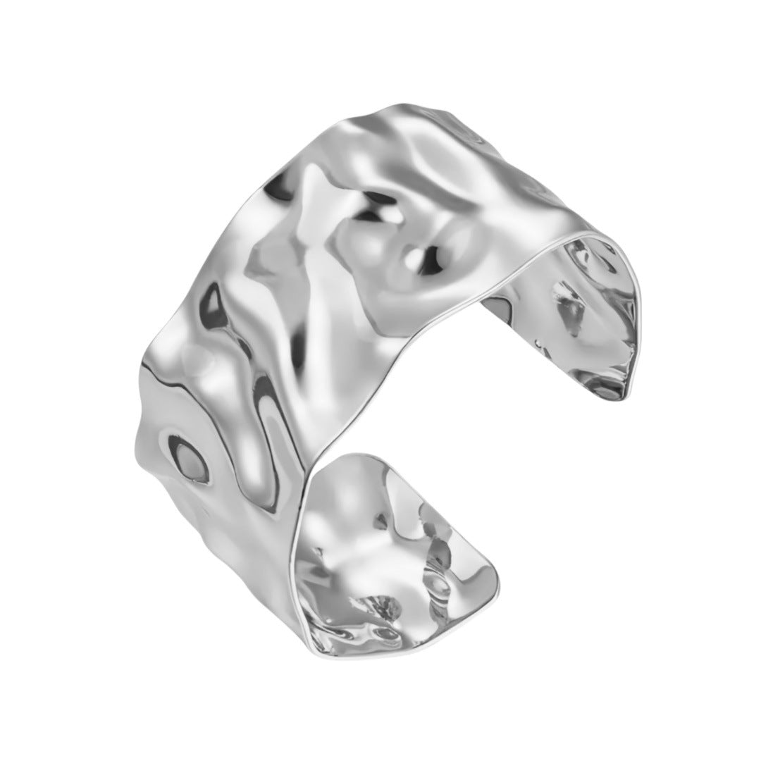 Simple Semi-Circular Hollow C-Shape Bangle