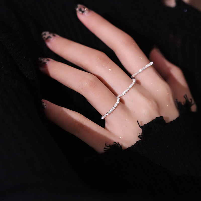 Sparkling ring Body 925 Silver