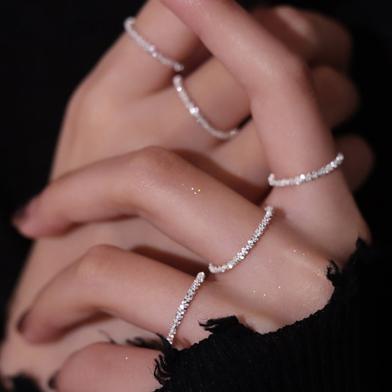 Sparkling ring Body 925 Silver