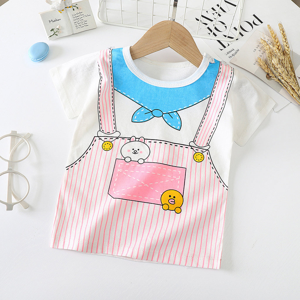 Children's Short-sleeved T-shirt cotton (several options)