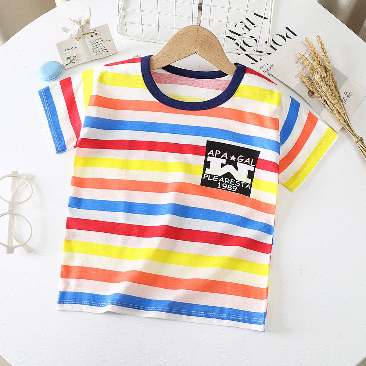 Children's Short-sleeved T-shirt cotton (several options)