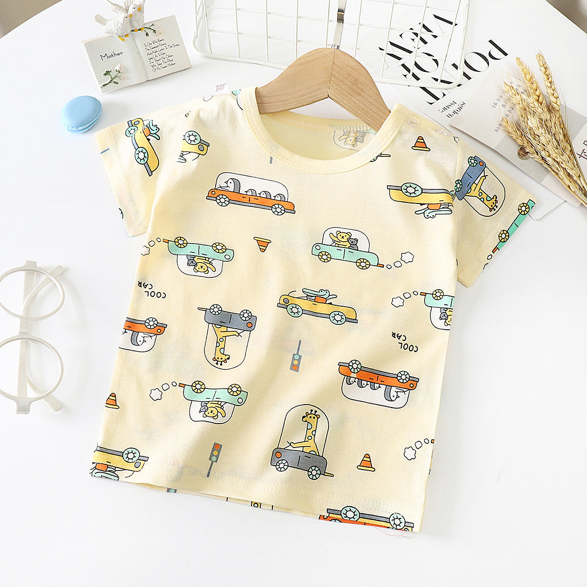 Children's Short-sleeved T-shirt cotton (several options)