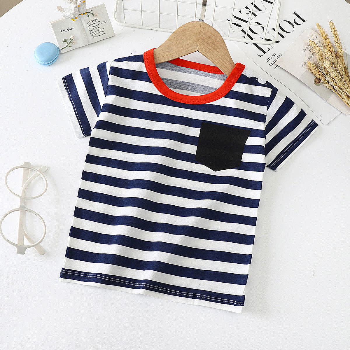 Children's Short-sleeved T-shirt cotton (several options)