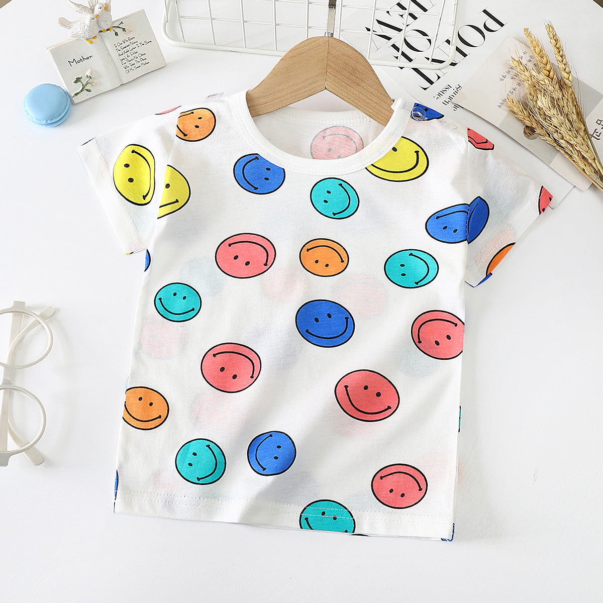 Children's Short-sleeved T-shirt cotton (several options)