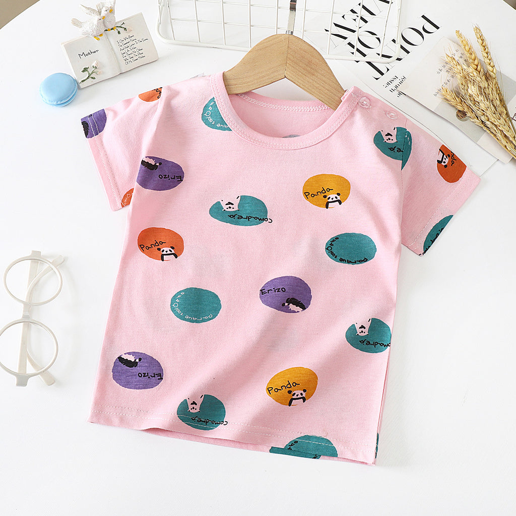 Children's Short-sleeved T-shirt cotton (several options)