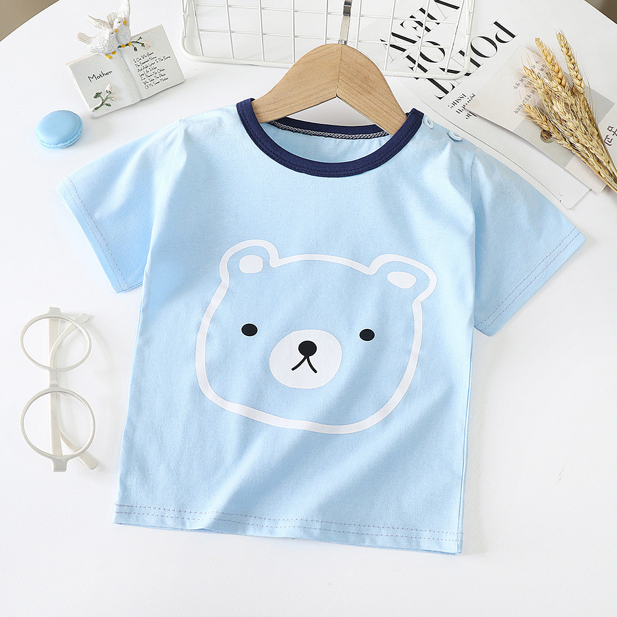 Children's Short-sleeved T-shirt cotton (several options)