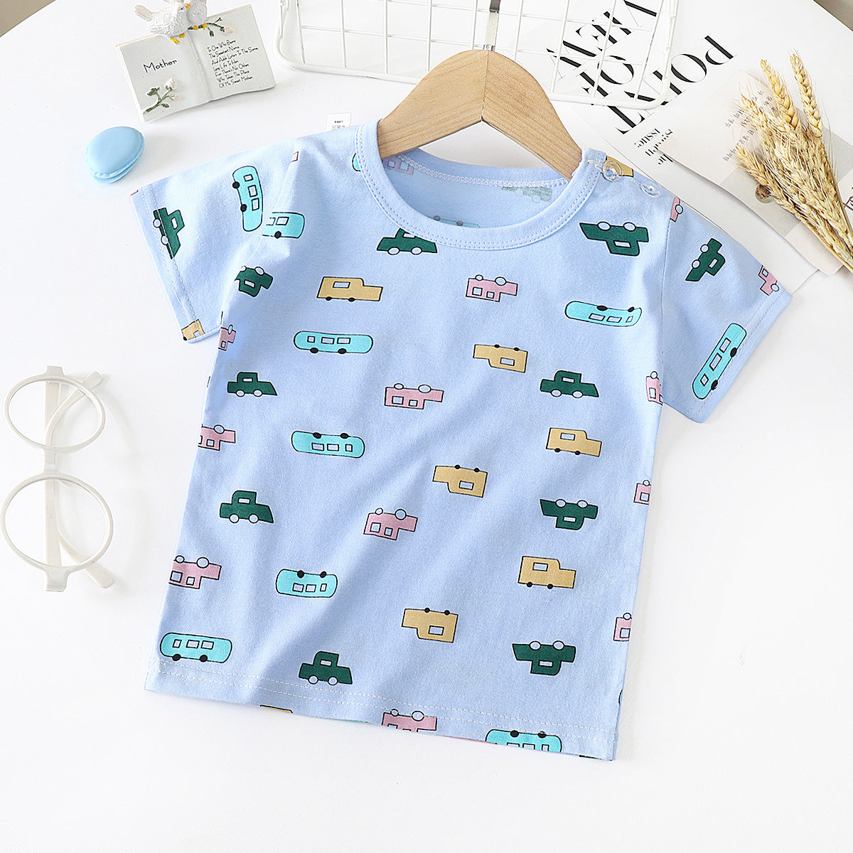 Children's Short-sleeved T-shirt cotton (several options)
