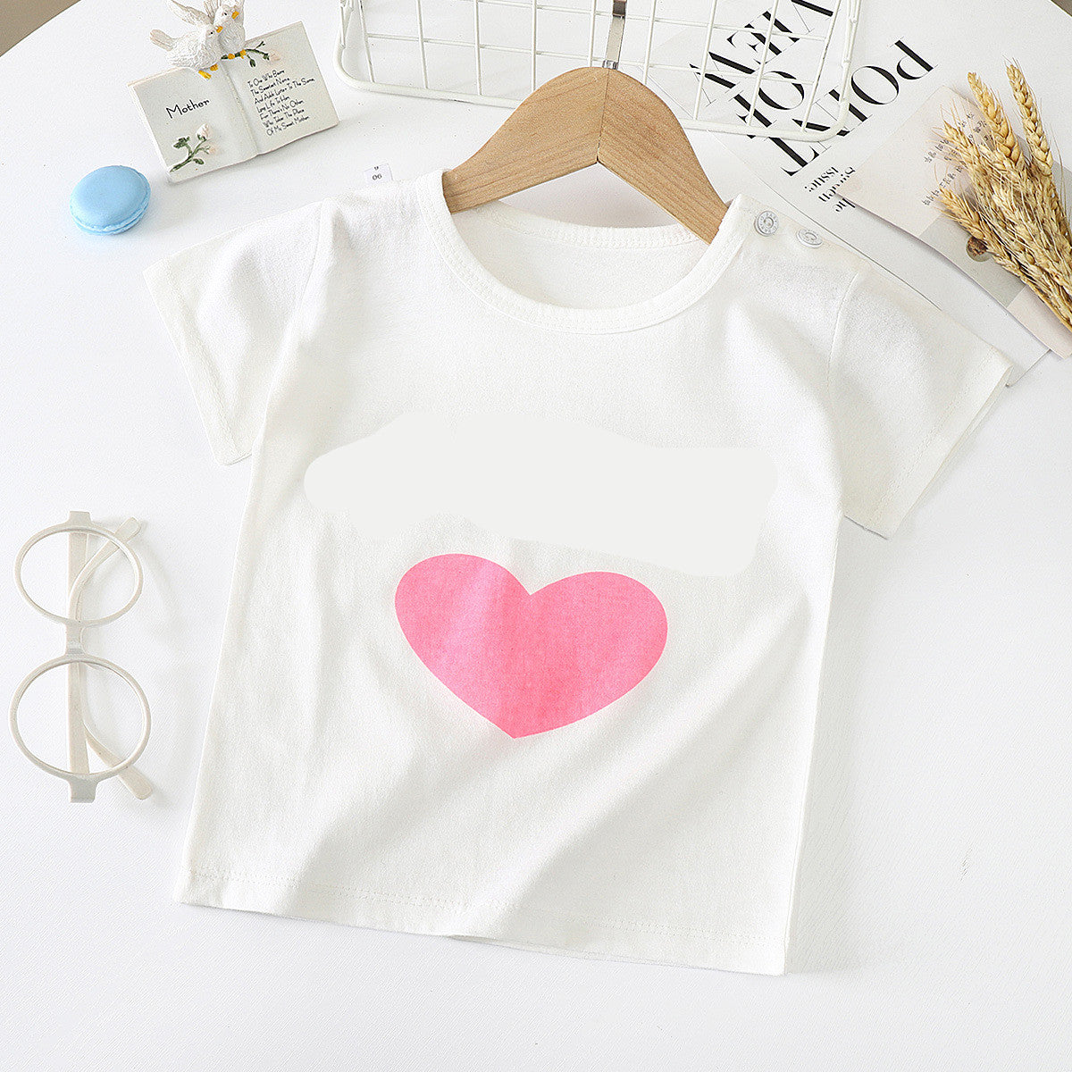 Children's Short-sleeved T-shirt cotton (several options)