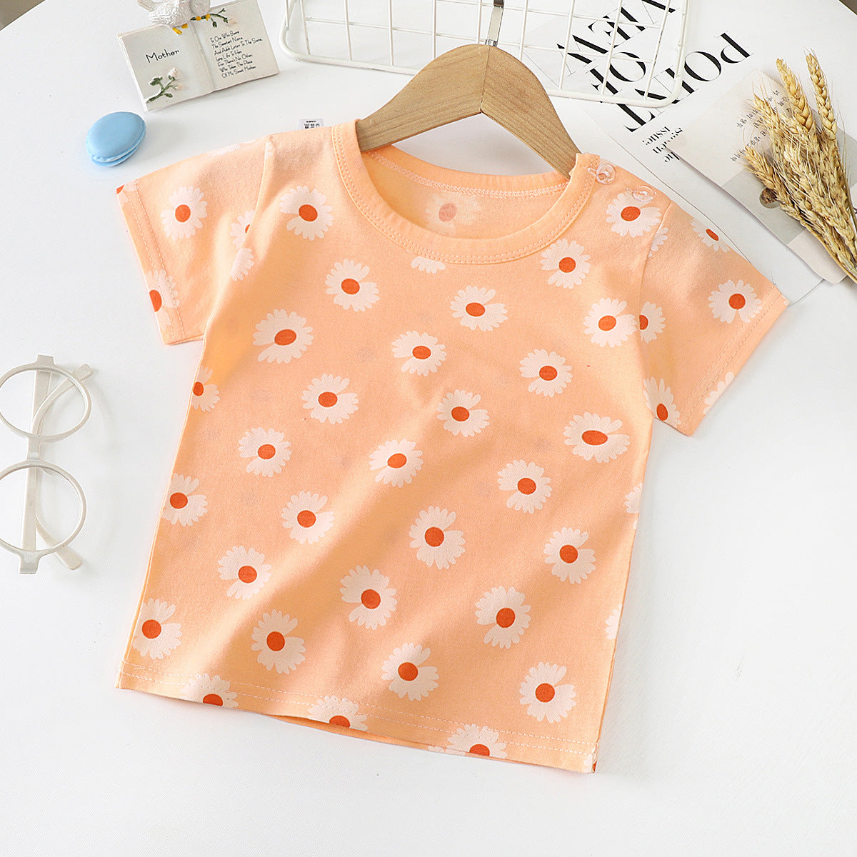 Children's Short-sleeved T-shirt cotton (several options)