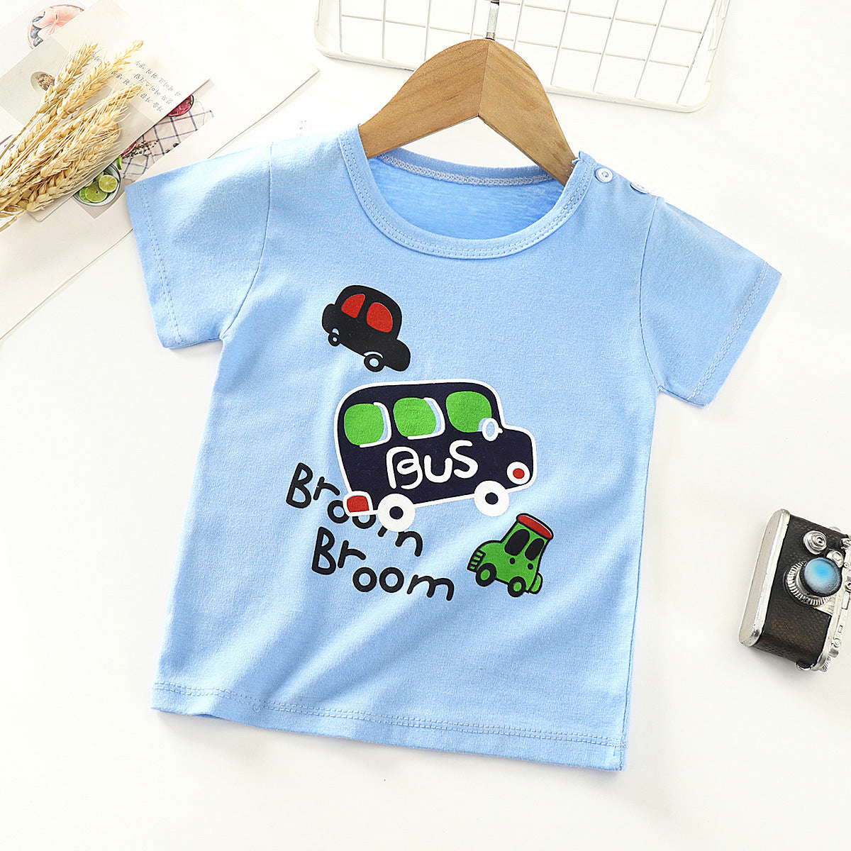 Children's Short-sleeved T-shirt cotton (several options)