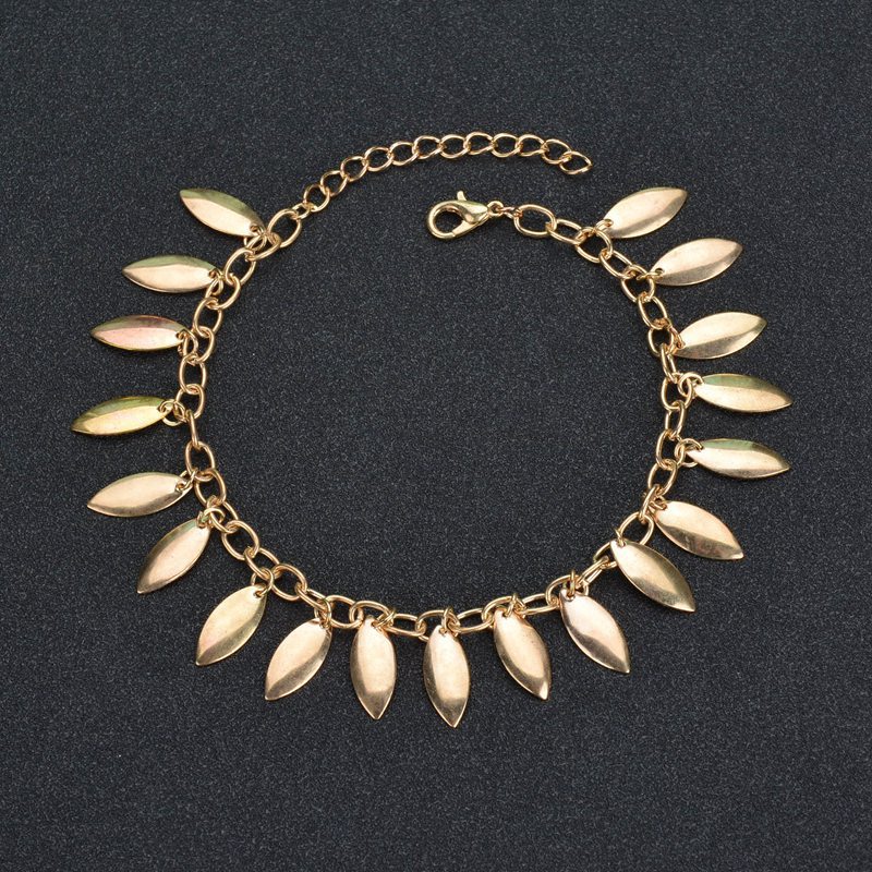 Fashion Anklet Three-Piece Flat Snake