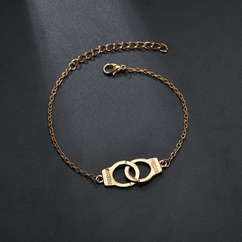 Fashion Anklet Three-Piece Flat Snake