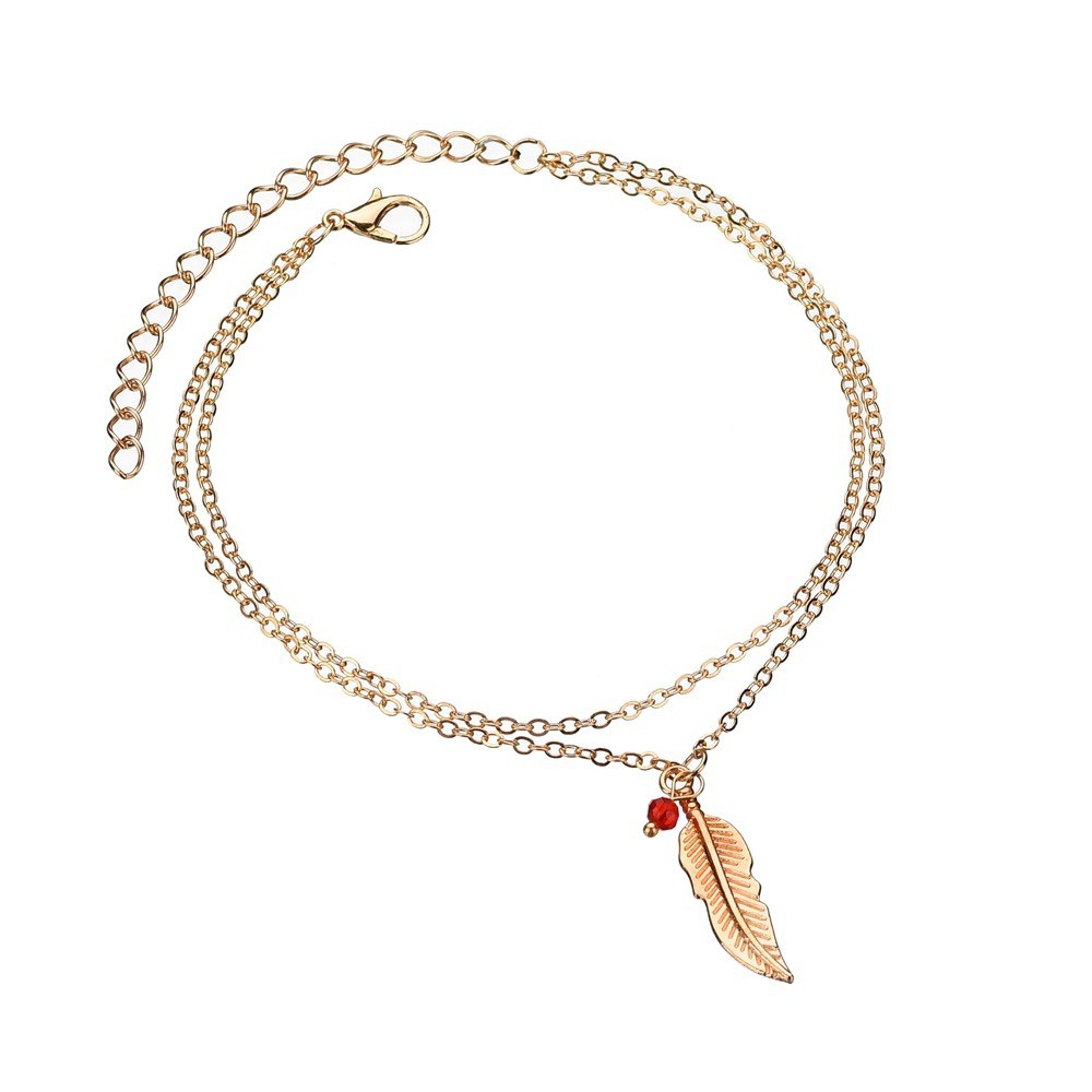 Fashion Anklet Three-Piece Flat Snake