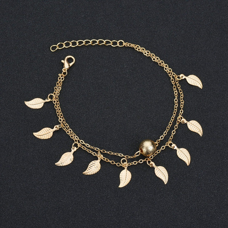 Fashion Anklet Three-Piece Flat Snake