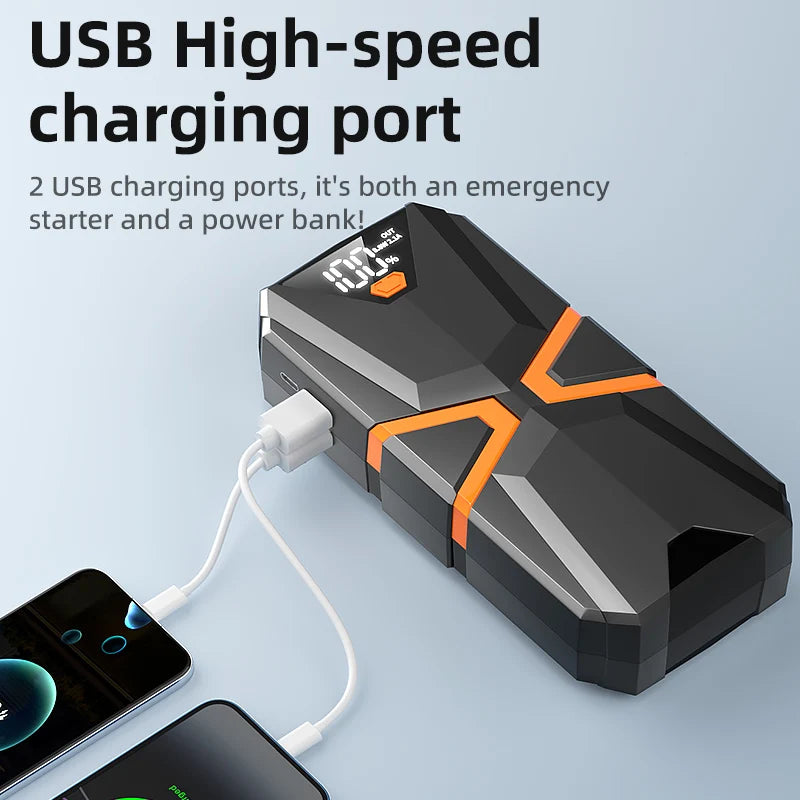Lenovo 6000mAh Compact jump starter