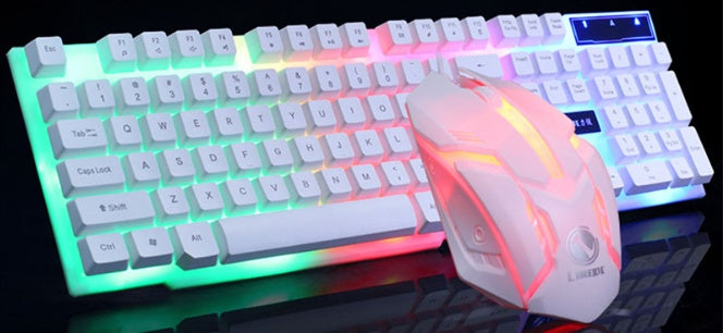 GTX300 Keyboard Mouse Glowing Set