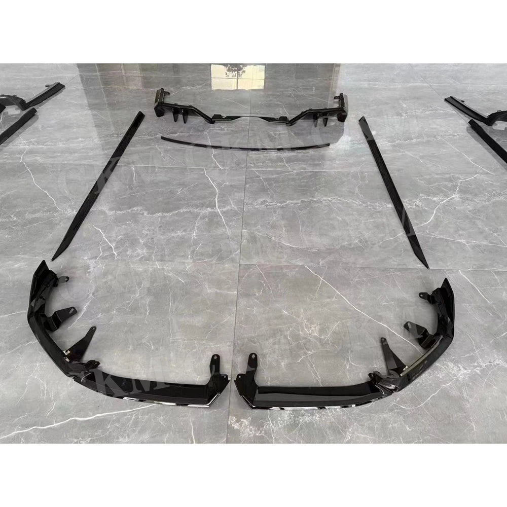 Front Lip Rear Bumper Diffuser Side Body Kits for BMW 5 Series G60 G68 M Sport 2024+ Skirts Rear Trunk Spoiler Accessories 