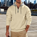 Long-sleeve Hoodie With A Stand-up Collar