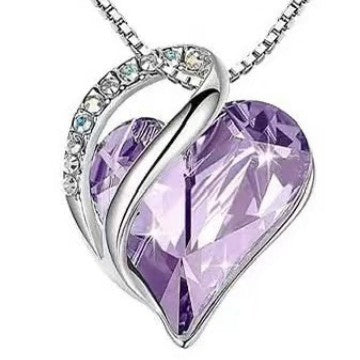 Geometric heart jewel