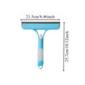 Window cleaning squeegee with detergent sprayer