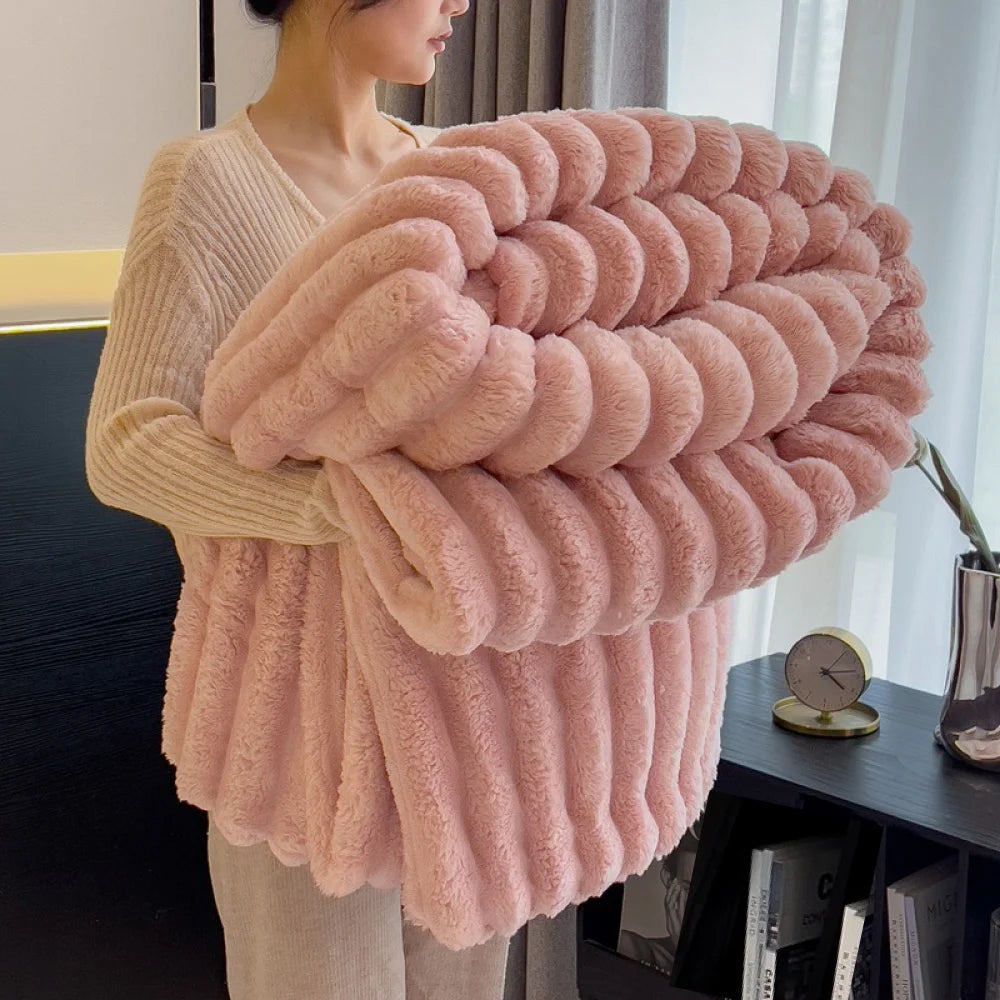 Soft & Warm Fluffy Blanket, best for winter 