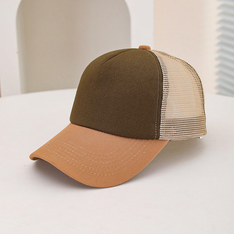 Baseball cap with mesh back