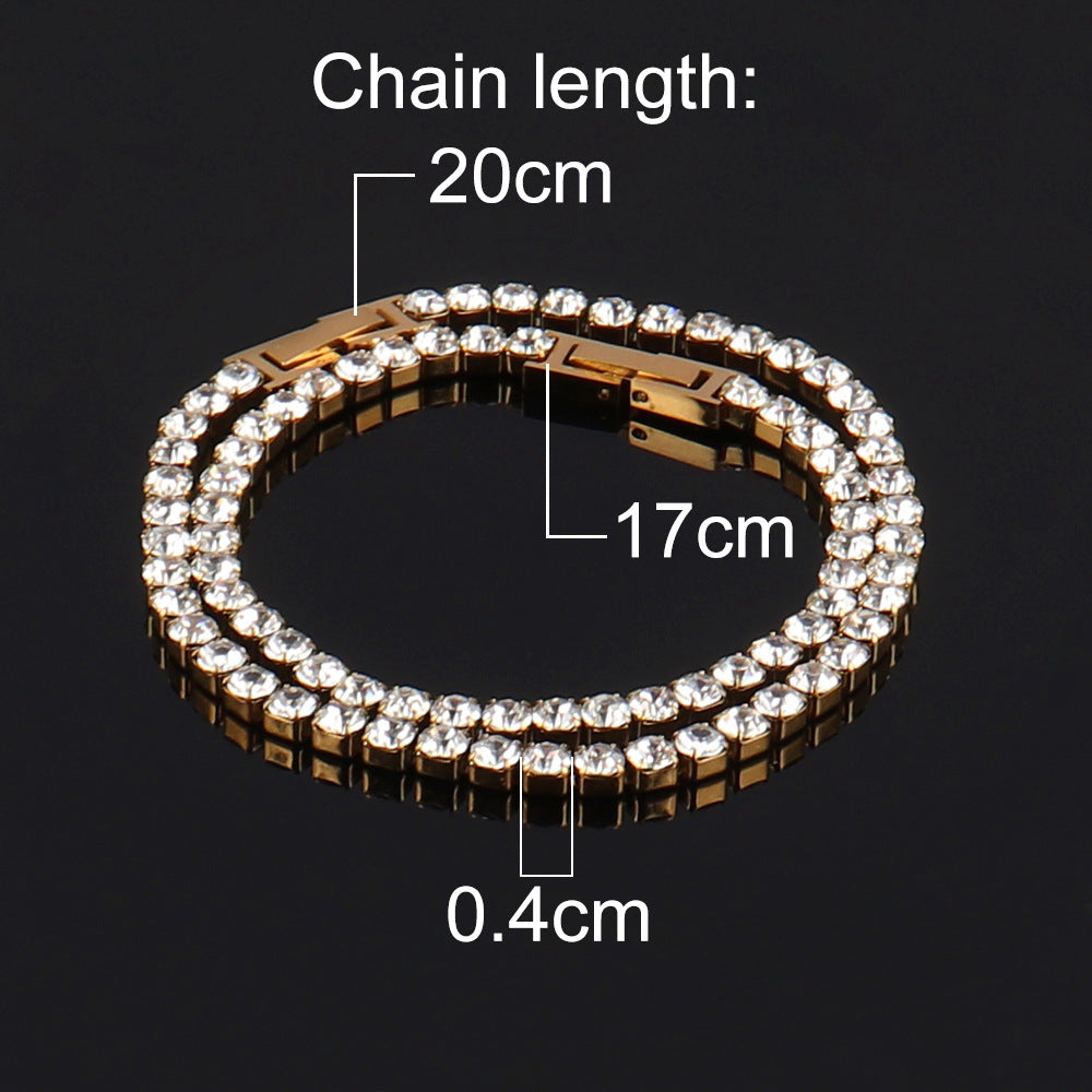 Minimalist Diamond-studded