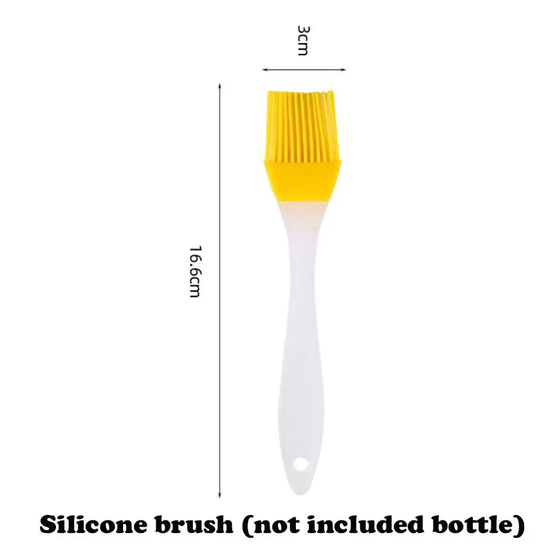 Oil Spray Bottle BBQ Cooking Olive Oil Sprayer Plastic Baking Oil Spray Empty Bottle Vinegar Bottle Or Oil brush 