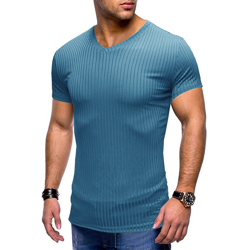 Small V Neck  Men's T-shirt