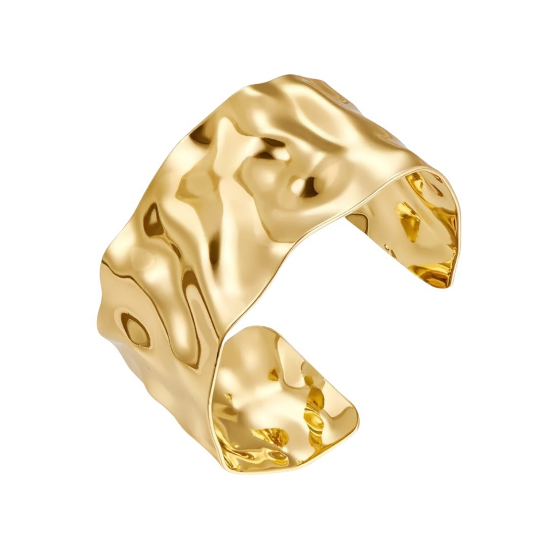 Simple Semi-Circular Hollow C-Shape Bangle