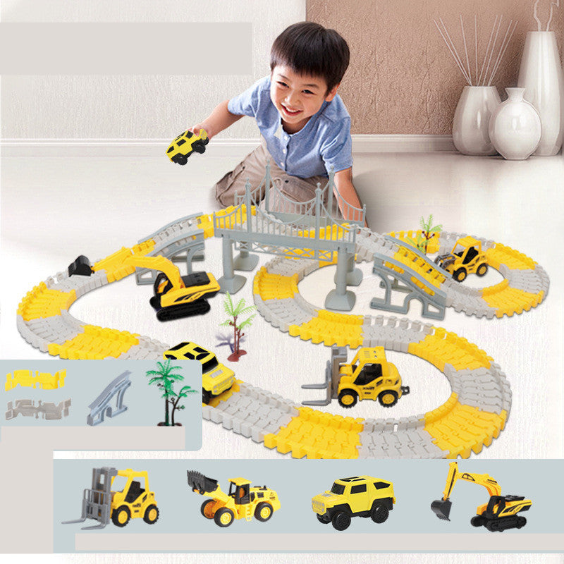 Toy car track