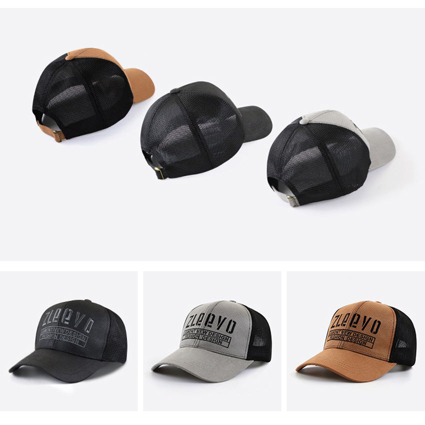 Cap with mesh back