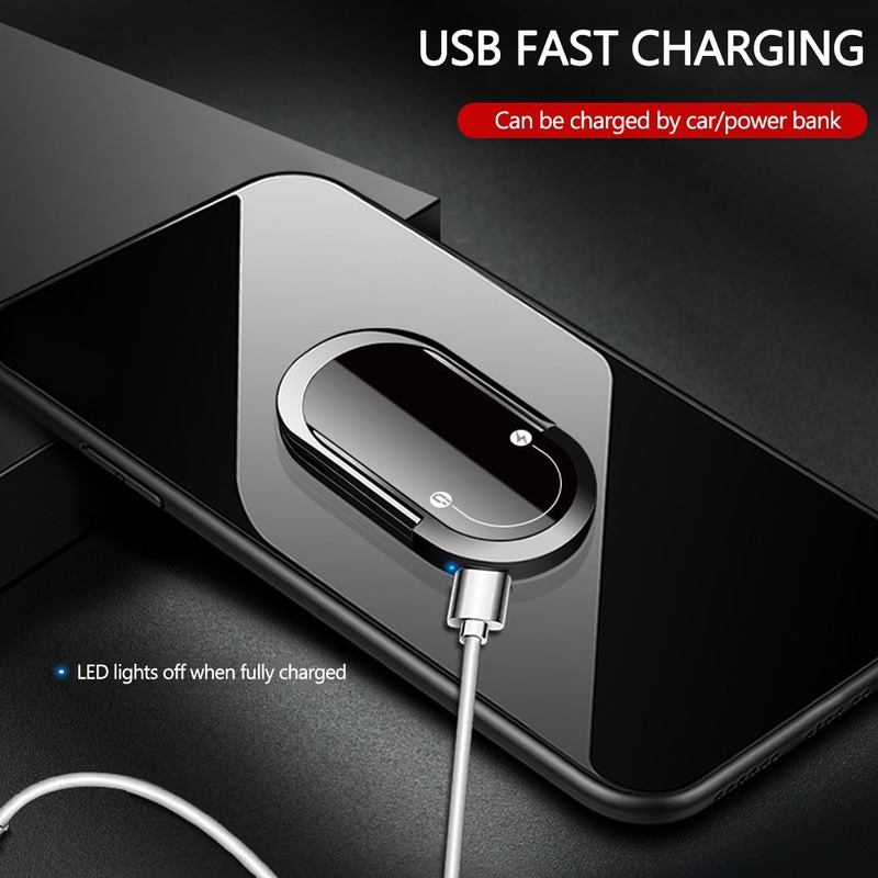 A multi-purpose accessory that fits behind the phone