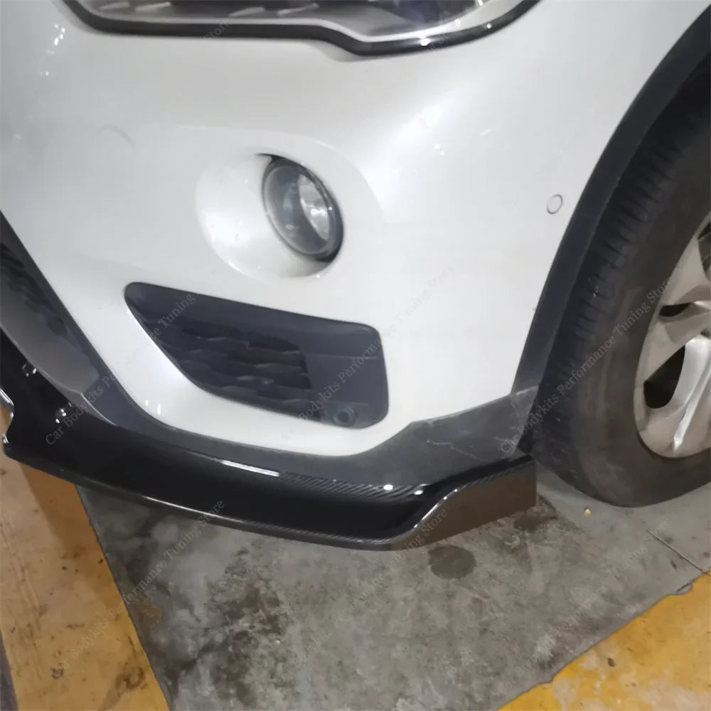 BMW X1 F48 Car Front Bumper Lip Spoiler Splitter Diffuser X1 20i 20d 18i 18d 25i 25d Non-M Sport 2015-2019