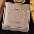Style Titanium Steel Bracelet For Women, Versatile.