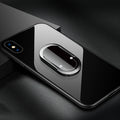 A multi-purpose accessory that fits behind the phone