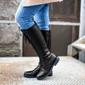 Women's Flat-bottomed Round Toe Boots