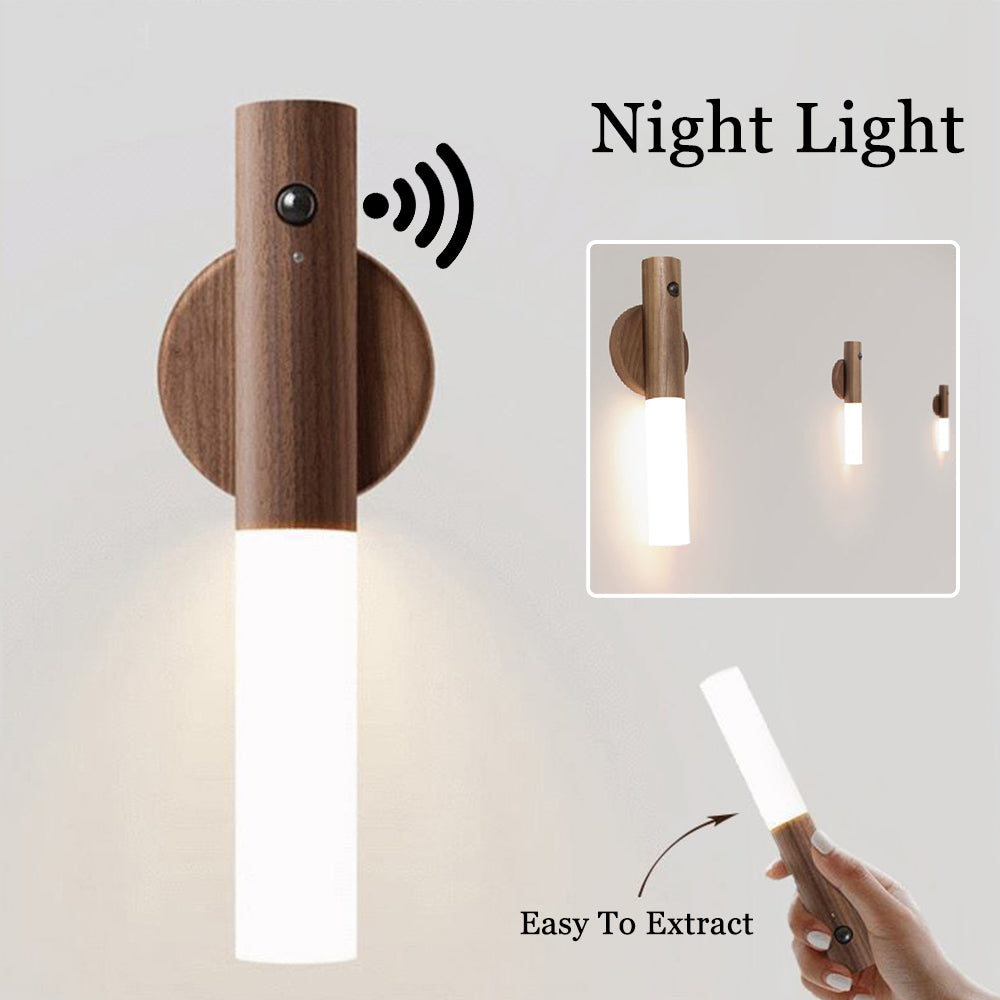 Motion sensor wall lamp
