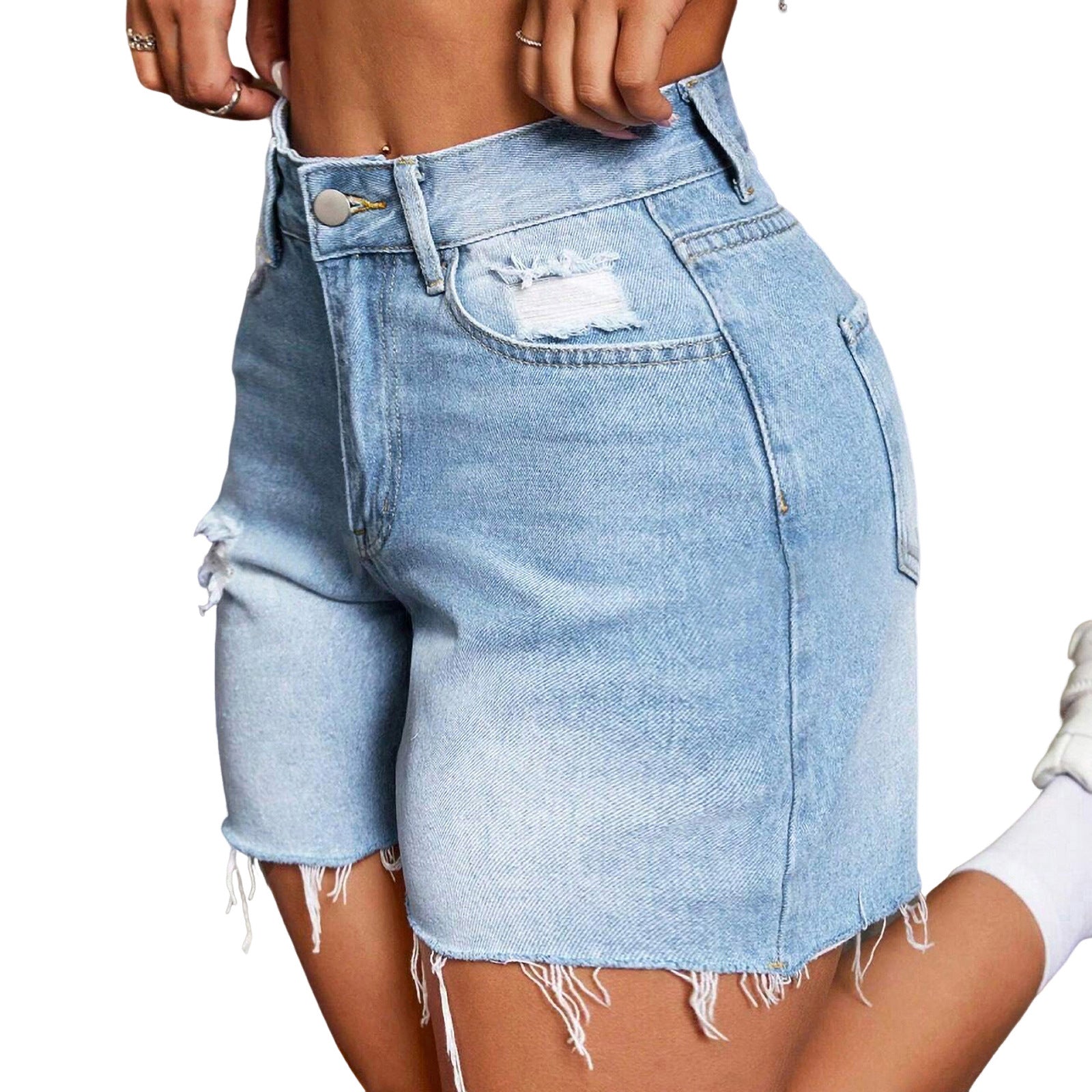 Women's denim shorts