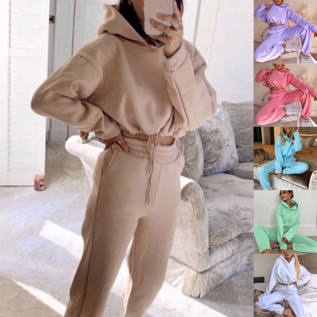2 piece tracksuit outfit set