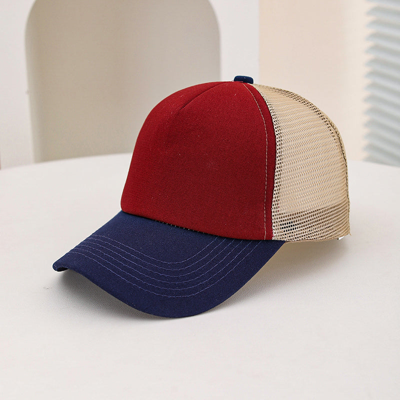 Baseball cap with mesh back