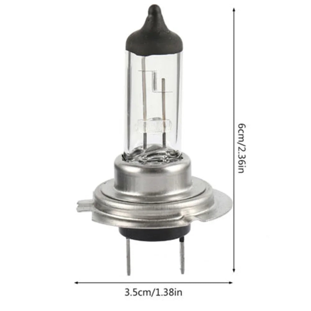 10PCS Halogen Headlight Bulb White H7 55W 12V 