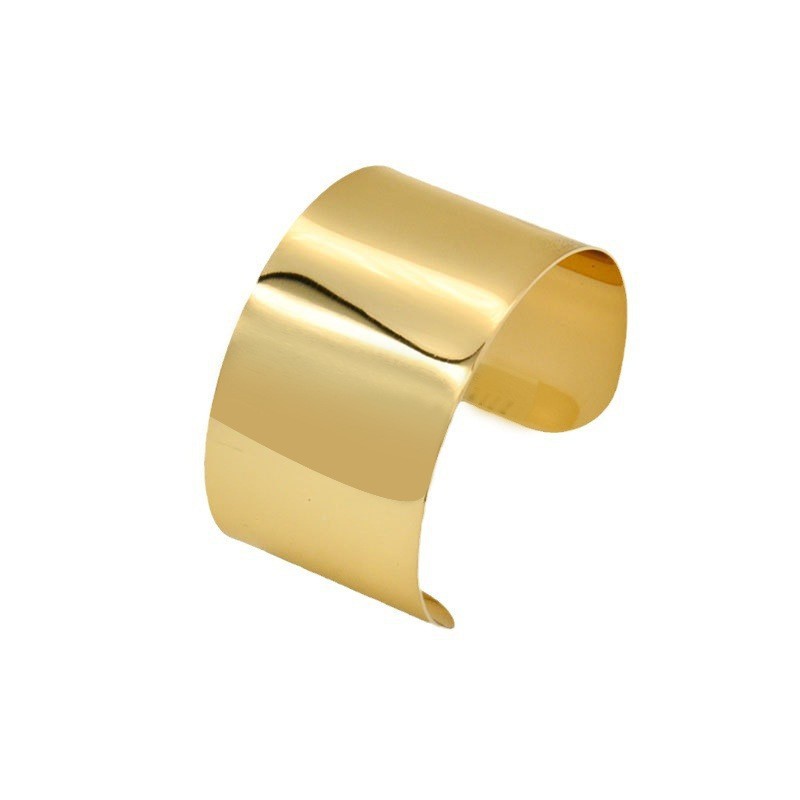 Simple Semi-Circular Hollow C-Shape Bangle