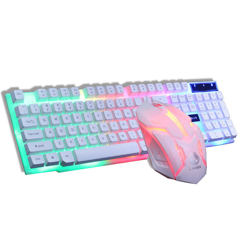 GTX300 Keyboard Mouse Glowing Set
