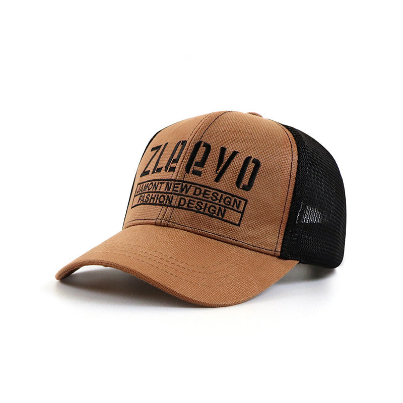 Cap with mesh back