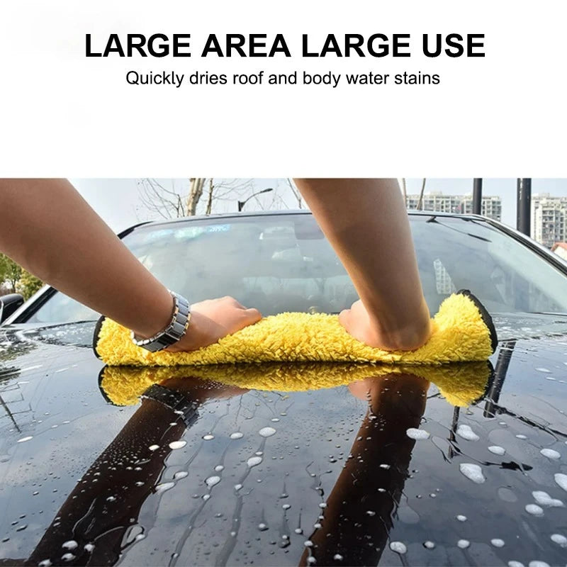 High-end Microfiber Towel Car Wash Towel Detailing Cleaning Cloth Car Wash Drying Towel Car Absorbent Cleaning Products 